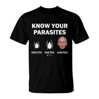 Know Your Parasites T-Shirt | Mazezy