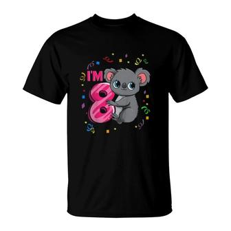 Koala Bear 8 Years Old T-Shirt | Mazezy