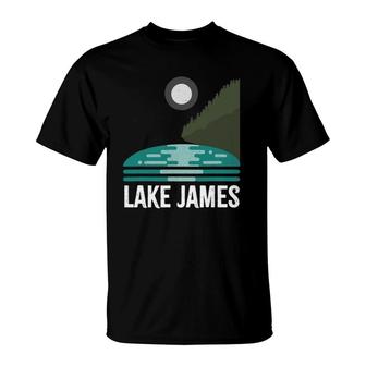 Lake James North Carolina Nc Lake Forest T-Shirt | Mazezy