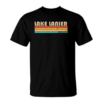 Lake Lanier Georgia Funny Fishing Camping Summer T-Shirt | Mazezy