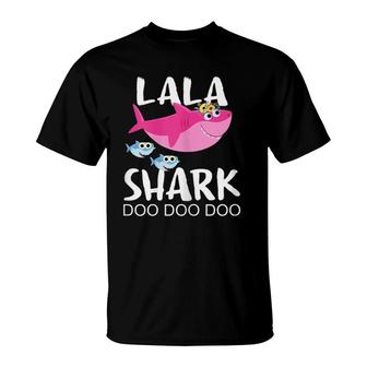 Lala Shark , Funny Mother's Day Gift T-Shirt | Mazezy