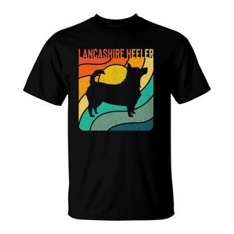 Lancashire Heeler Vintage Retro Dog Lover Mom Dad Gift T-Shirt | Mazezy
