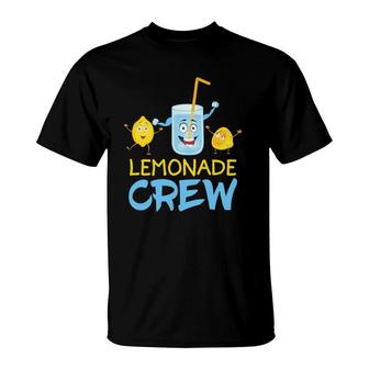 Lemonade Crew Lemon Boss Juice Stand Gift T-Shirt | Mazezy