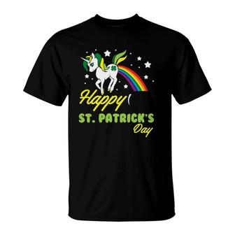 Lepricorn Leprechaun Unicorn St Patrick's Day T-Shirt | Mazezy