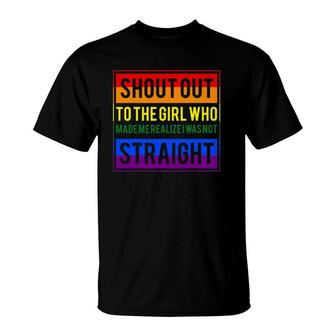 Lesbian Funny Lesbian Tee For Gay Pride T-Shirt | Mazezy