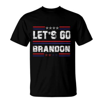 Lets Go Brandon Tee Funny Trendy Sarcastic Let's Go Brandon T-Shirt | Mazezy AU