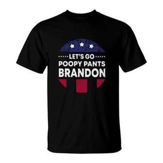 Let's Go Poopypants Brandon Let's Go Brandon T-Shirt | Mazezy DE