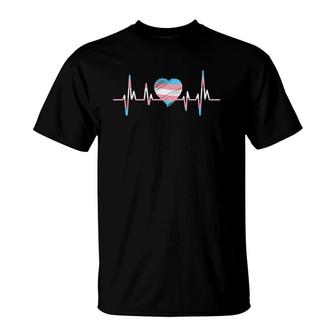 Lgbt & Transgender Stuff - Gay Pride Flag Transgender T-Shirt | Mazezy