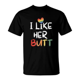 Lgbt Lesbian Matching Couples T-Shirt | Mazezy