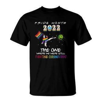 Lgbt Pride Month 2022 Rainbow Flag T-Shirt | Mazezy