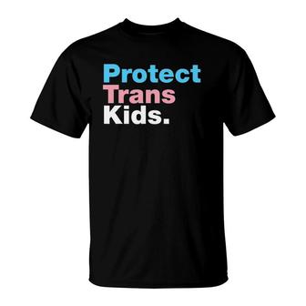 Lgbt Support Protect Trans Kid Lgbt Pride T-Shirt | Mazezy