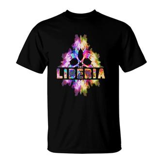 Liberia Souvenirliberian Foreign Cultural Exchange T-Shirt | Mazezy DE