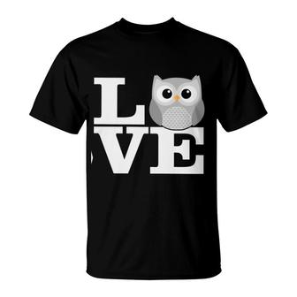 Love Owls T-Shirt | Mazezy