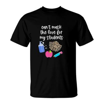 The Love For My Students Virtual Teacher T-shirt - Thegiftio UK