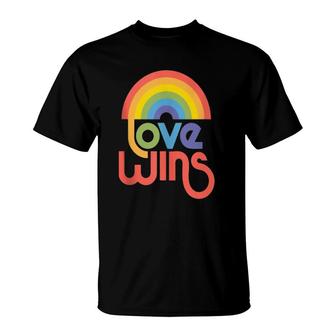 Love Wins T-Shirt | Mazezy