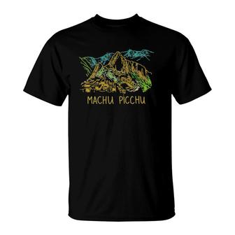 Machu Picchu Southern Peru Tee T-Shirt | Mazezy