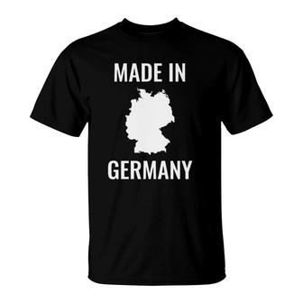 Made In Germany Map Lovers Gift T-Shirt | Mazezy