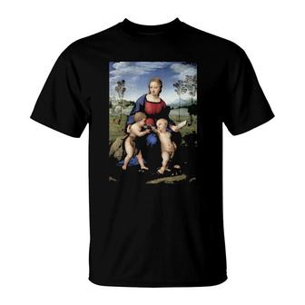 Madonnaof The Goldfinch 1505 T-Shirt | Mazezy