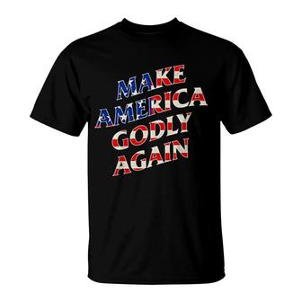 Make America Godly Again Graphic T-Shirt | Mazezy CA