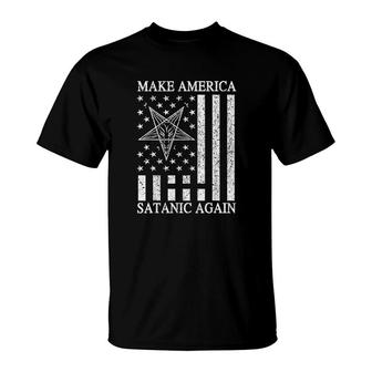 Make America Satanic Great Again Funny Gift T-Shirt - Thegiftio UK