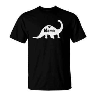 Mama Long Neck Dinosaur - Mother's Day Gift For Mom T-Shirt | Mazezy AU