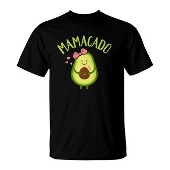Mamacado Mom Mother's Day Avocado T-Shirt | Mazezy