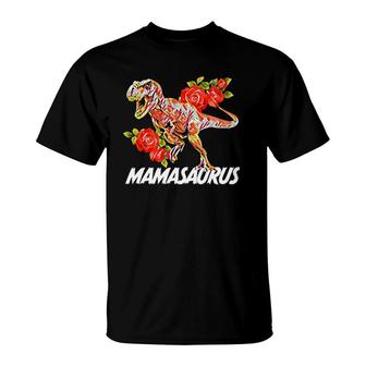 Mamasaurus Mothers Day Giftsrex Mama Saurus Women T-Shirt | Mazezy