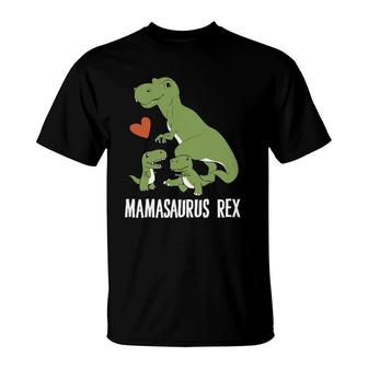 Mamasaurus Rex Dinosaur Lover Mother's Day Gift T-Shirt | Mazezy