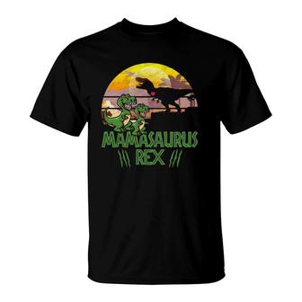 Mamasaurus Rex Dinosaur Mothers Day Gifts For Mom T-Shirt | Mazezy