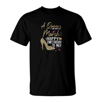March Girl Born In March T-Shirt | Mazezy DE