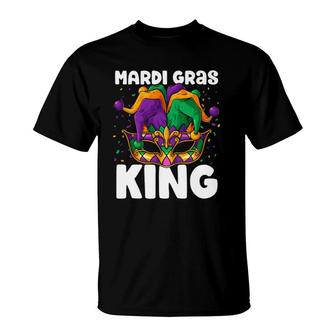 Mardi Gras King Carnival Celebrations Party Festival Costume T-Shirt | Mazezy