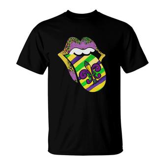 Mardi Gras Lips Queen Mardi Gras Mardi Gras 2022 Mardi Gras T-shirt - Thegiftio UK