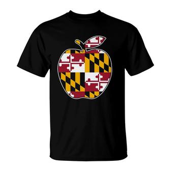 Maryland Teachers Support Appreciation Gift T-Shirt | Mazezy