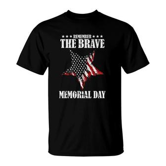 Memorial Day 2022 Remember The Brave Memorial Day T-Shirt | Mazezy