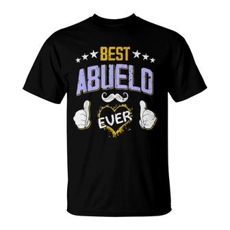 Mens Best Abuelo Ever Personalized Grandpa T-Shirt | Mazezy