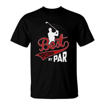 Mens Best Peepaw By Par Golf Lover Sports Funny Fathers Day Gifts T-Shirt | Mazezy DE