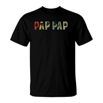 Mens Guitarist Guitar Lover Gifts Ideas Pap Pap Father's Day T-Shirt | Mazezy