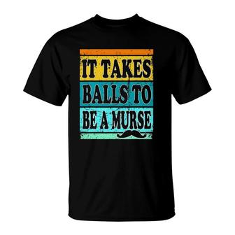 Mens Murse Male Nurse Ts For Men Rn Funny Nurse T-Shirt | Mazezy