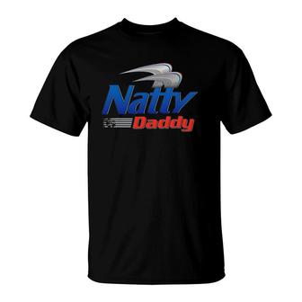 Mens Natty Daddy Dad Bod Light Humor Beer Lover Father's Day T-Shirt | Mazezy CA