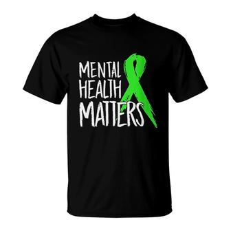 Mental Health Matters Gift T-Shirt | Mazezy