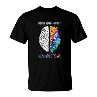 Mental Health Matters Month Costume Gift T-Shirt | Mazezy