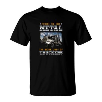 Metal Truckers T-Shirt | Mazezy
