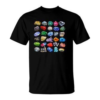Minerals Gems And Crystals Rock Collecting T-Shirt | Mazezy