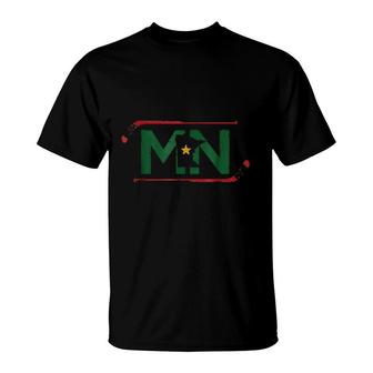 Mn The State Of Hockey T-Shirt | Mazezy AU