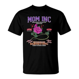 Mom Inc Funny Mother's Day Novelty Mama Gift T-Shirt | Mazezy