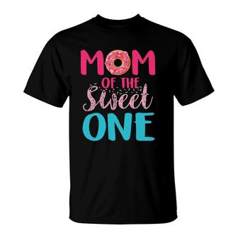 Mom Of The Sweet One Donut Lover Cute Mothers Day T-Shirt | Mazezy
