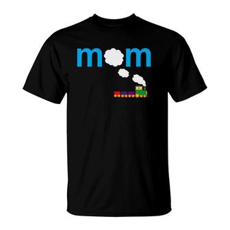 Mom Train Family Party Mother's Day T-Shirt | Mazezy