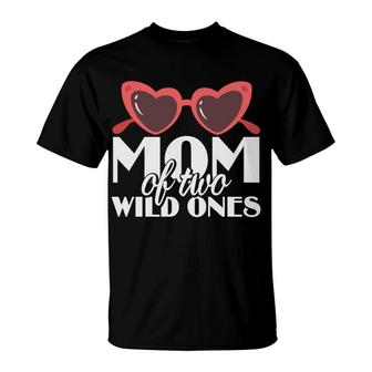 Mom Of The Wild Ones For Mother Of Daughters And Twins T-shirt - Thegiftio UK