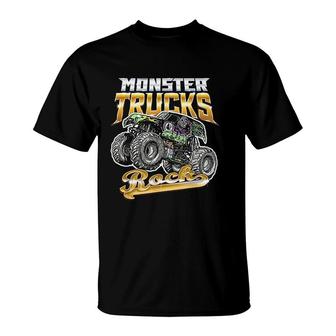 Monster Truck Rocks New T-Shirt | Mazezy