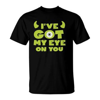 Monsters Inc Mike Eye On You Graphic T-Shirt | Mazezy